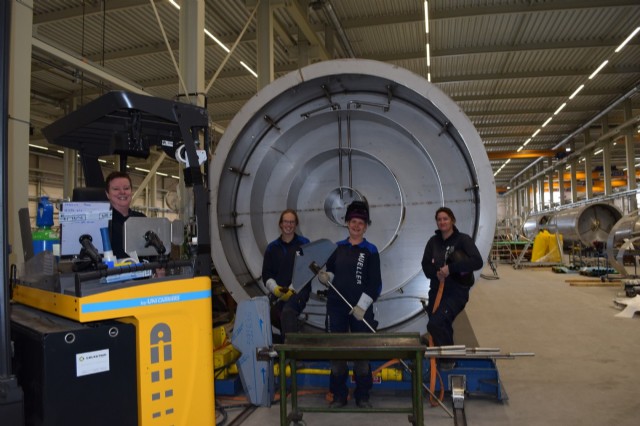 Onze vrouwelijke lassers en magazijnmedewerker in de spotlight!