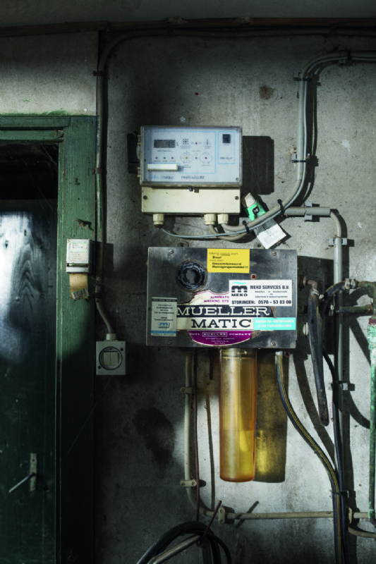 Techniek van de eerst verkochte en oudste Mueller melktank in Nederland.